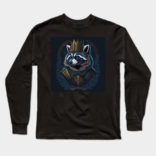 King Raccoon t-shirts Long Sleeve T-Shirt